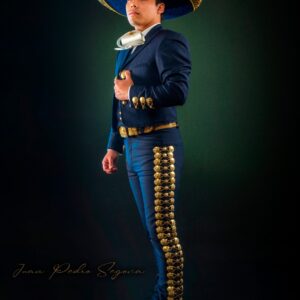 Traje de charro azul, marino14 casimir Santiago