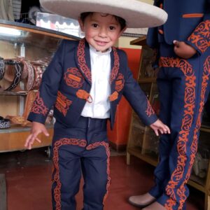 Traje charro niño en casimir