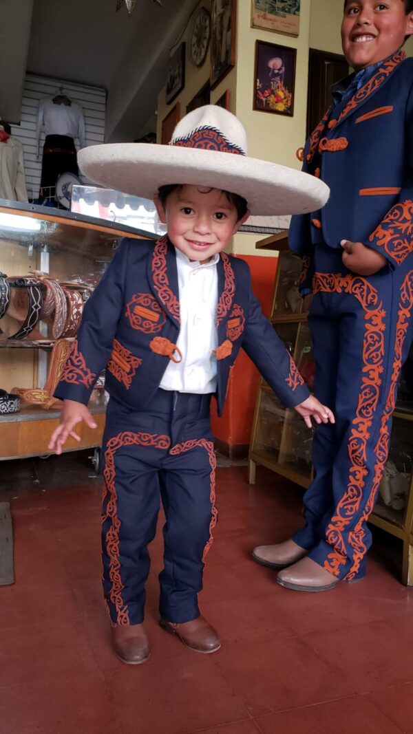 Traje charro niño en casimir